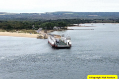 2025 July 02 DFDS Cat outward to Jersey (CI) from Poole, Dorset. (DRONE)