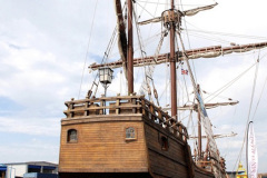 007.2025-06-20-Poole-Harbour-Quay.-7-Replica-Santa-Maria.-