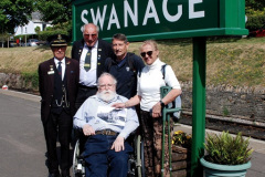 025.2025-05-20-140-Years-of-the-Swanage-Branch-The-Swanage-Railway.-25-SR-FounderAndrew-Goltz-Visits-the-SR-for-140.-