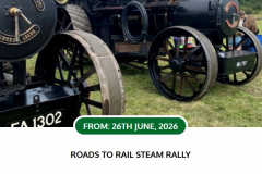 2026 June 27 SR Roads to Rail Steam Rally